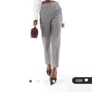 Elegant Gray Women's Pants